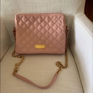 Marc Jacobs Quilted Blush iPad case/ handbag.
